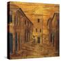 View of City, Inlay from Closet-Giovanni Maria Platina-Stretched Canvas