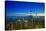 View of city - Manhattan - New York City - United States-Philippe Hugonnard-Stretched Canvas