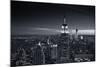 View of city - Manhattan - New York City - United States-Philippe Hugonnard-Mounted Photographic Print