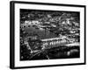 View of City of London with St. Paul's Cathedral and River Thames at Night - London - UK - England-Philippe Hugonnard-Framed Photographic Print