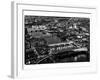 View of City of London with St. Paul's Cathedral and River Thames at Night - London - UK - England-Philippe Hugonnard-Framed Photographic Print