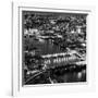 View of City of London with St. Paul's Cathedral and River Thames at Night - London - UK - England-Philippe Hugonnard-Framed Photographic Print