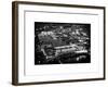 View of City of London with St. Paul's Cathedral and River Thames at Night - London - UK - England-Philippe Hugonnard-Framed Art Print