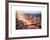 View of City of London with St. Paul's Cathedral at Nightfall - River Thames - London - UK-Philippe Hugonnard-Framed Art Print