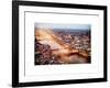 View of City of London with St. Paul's Cathedral at Nightfall - River Thames - London - UK-Philippe Hugonnard-Framed Art Print