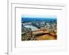 View of City of London with St. Paul's Cathedral at Nightfall - River Thames - London - UK-Philippe Hugonnard-Framed Art Print