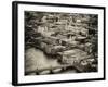 View of City of London with St. Paul's Cathedral - London - UK - England - United Kingdom - Europe-Philippe Hugonnard-Framed Photographic Print