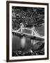 View of City of London with the Tower Bridge at Night - London - UK - England - United Kingdom-Philippe Hugonnard-Framed Photographic Print