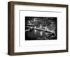 View of City of London with the Tower Bridge at Night - London - UK - England - United Kingdom-Philippe Hugonnard-Framed Art Print