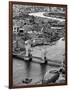 View of City of London with Tower Bridge - London - UK - England - United Kingdom - Europe-Philippe Hugonnard-Framed Photographic Print