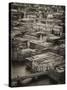 View of City of London with Tower Bridge - London - UK - England - United Kingdom - Europe-Philippe Hugonnard-Stretched Canvas