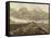 View of City of Salzburg on Salzach River with Old City and Hohensalzburg Fortress-null-Framed Stretched Canvas