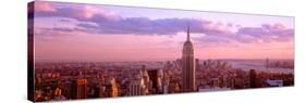 View of City, Rockefeller Center, Midtown Manhattan, Manhattan, New York City, New York State, USA-null-Stretched Canvas