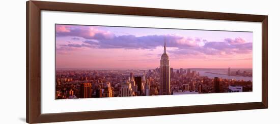 View of City, Rockefeller Center, Midtown Manhattan, Manhattan, New York City, New York State, USA-null-Framed Photographic Print