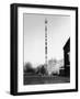 View of City's Indian Totem Pole - Tacoma, WA-Lantern Press-Framed Art Print