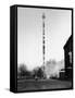 View of City's Indian Totem Pole - Tacoma, WA-Lantern Press-Framed Stretched Canvas