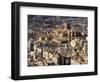 View of City Showing the Cathedral, from the Watch Tower of the Alcazaba, Granada, Andalucia, Spain-Sheila Terry-Framed Photographic Print