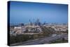 View of City Skyline, Abu Dhabi, United Arab Emirates, Middle East-Jane Sweeney-Stretched Canvas