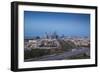 View of City Skyline, Abu Dhabi, United Arab Emirates, Middle East-Jane Sweeney-Framed Photographic Print