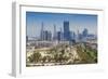 View of City Skyline, Abu Dhabi, United Arab Emirates, Middle East-Jane Sweeney-Framed Photographic Print