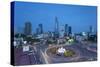 View of City Skyline at Dusk, Ho Chi Minh City, Vietnam, Indochina, Southeast Asia, Asia-Ian Trower-Stretched Canvas