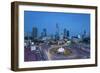 View of City Skyline at Dusk, Ho Chi Minh City, Vietnam, Indochina, Southeast Asia, Asia-Ian Trower-Framed Photographic Print