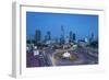 View of City Skyline at Dusk, Ho Chi Minh City, Vietnam, Indochina, Southeast Asia, Asia-Ian Trower-Framed Photographic Print