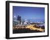 View of City Skyline, Perth, Western Australia, Australia, Pacific-Ian Trower-Framed Photographic Print