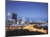 View of City Skyline, Perth, Western Australia, Australia, Pacific-Ian Trower-Mounted Photographic Print