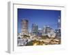 View of City Skyline, Perth, Western Australia, Australia-Ian Trower-Framed Photographic Print