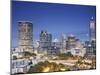 View of City Skyline, Perth, Western Australia, Australia-Ian Trower-Mounted Photographic Print