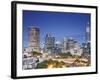 View of City Skyline, Perth, Western Australia, Australia-Ian Trower-Framed Photographic Print