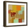 View of City-Yashna-Framed Art Print