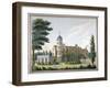 View of Clapham Manor House and its Garden, Clapham, London, C1800-null-Framed Giclee Print