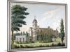 View of Clapham Manor House and its Garden, Clapham, London, C1800-null-Mounted Giclee Print