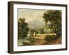 View of Clappersgate on the River Brathay Above Windermere-Ramsay Richard Reinagle-Framed Giclee Print