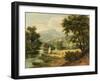 View of Clappersgate on the River Brathay Above Windermere-Ramsay Richard Reinagle-Framed Giclee Print