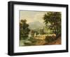 View of Clappersgate on the River Brathay Above Windermere-Ramsay Richard Reinagle-Framed Giclee Print