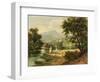 View of Clappersgate on the River Brathay Above Windermere-Ramsay Richard Reinagle-Framed Giclee Print