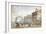 View of Clarence Terrace in Regent's Park, London, 1827-George Shepherd-Framed Giclee Print