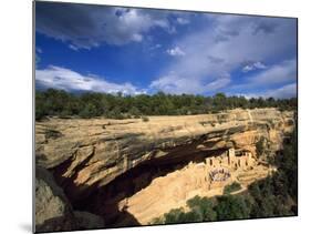 View of Cliff Palace, Mesa Verde National Park, Colorado, USA-Stefano Amantini-Mounted Photographic Print
