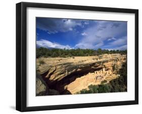 View of Cliff Palace, Mesa Verde National Park, Colorado, USA-Stefano Amantini-Framed Photographic Print