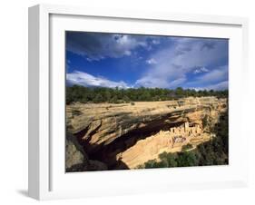 View of Cliff Palace, Mesa Verde National Park, Colorado, USA-Stefano Amantini-Framed Photographic Print