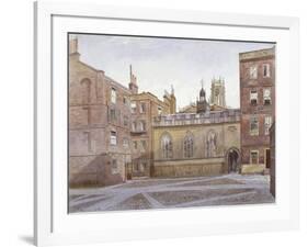 View of Clifford's Inn and Hall, London, 1884-John Crowther-Framed Giclee Print