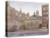 View of Clifford's Inn and Hall, London, 1884-John Crowther-Stretched Canvas