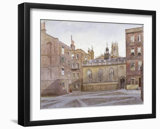 View of Clifford's Inn and Hall, London, 1884-John Crowther-Framed Giclee Print