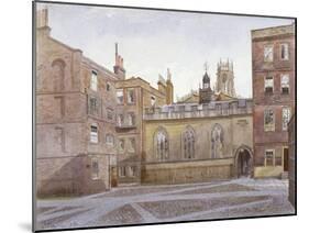 View of Clifford's Inn and Hall, London, 1884-John Crowther-Mounted Giclee Print