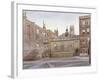 View of Clifford's Inn and Hall, London, 1884-John Crowther-Framed Giclee Print