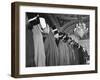 View of Cloakroom Showing the Hats of the Diplomats Attending Hamilton Lewis's Funeral-Thomas D^ Mcavoy-Framed Photographic Print