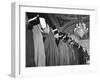 View of Cloakroom Showing the Hats of the Diplomats Attending Hamilton Lewis's Funeral-Thomas D^ Mcavoy-Framed Photographic Print